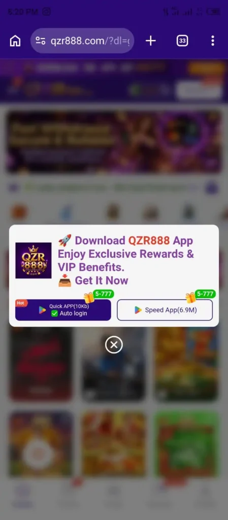 QZR888 Game Download