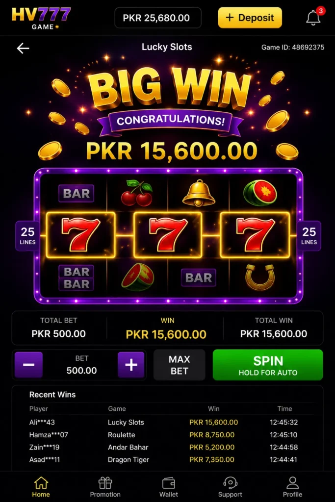 VH777 Game Big Shot Proof