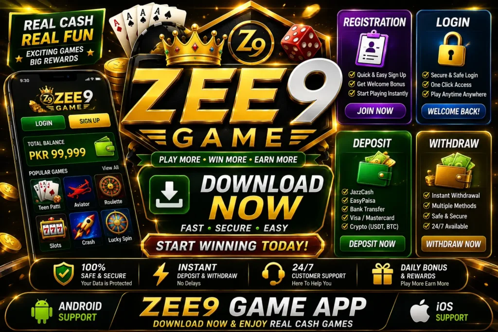 Zee9 Game Banner